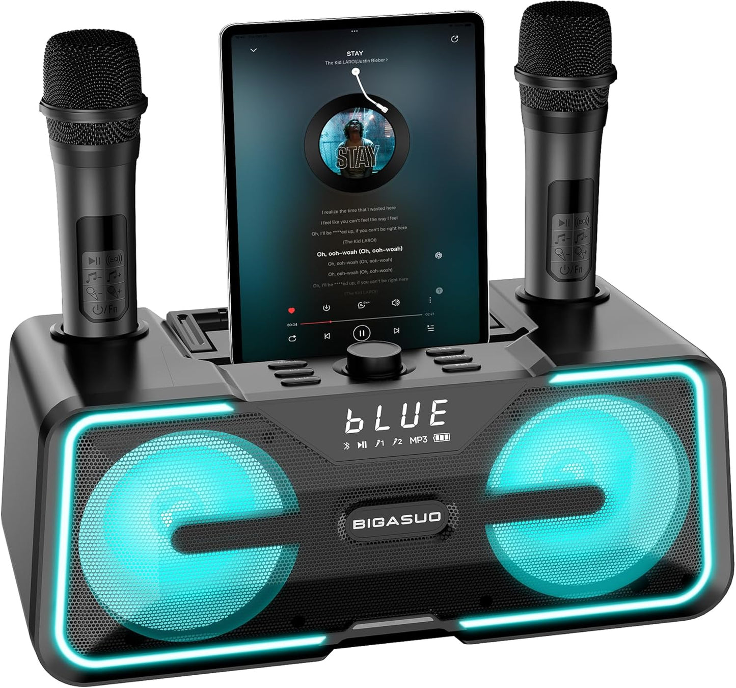 Wireless Karaoke Fun: BIGASUO DUO Mic System