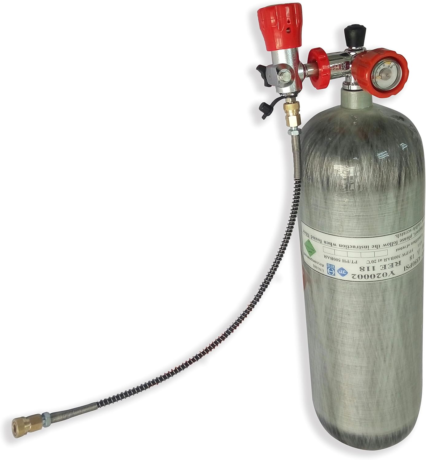 Acecare 6.8L/9L Carbon Fiber Air Tank - DOT Certified