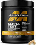 MuscleTech AlphaTest Testosterone Booster for Men - Strength & Energy