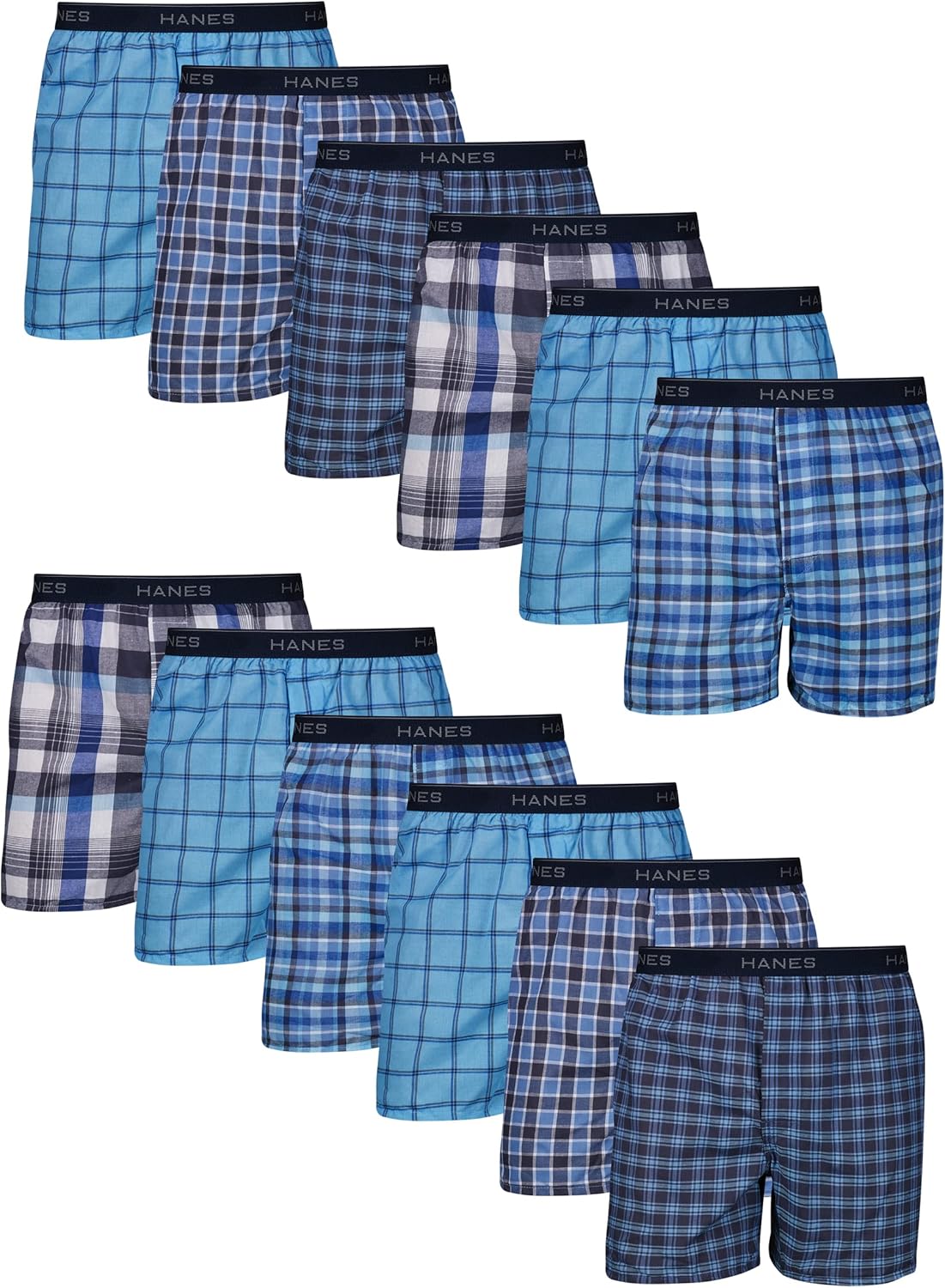 Hanes Cool & Breathable Cotton Underwear for Men - 6 Pack