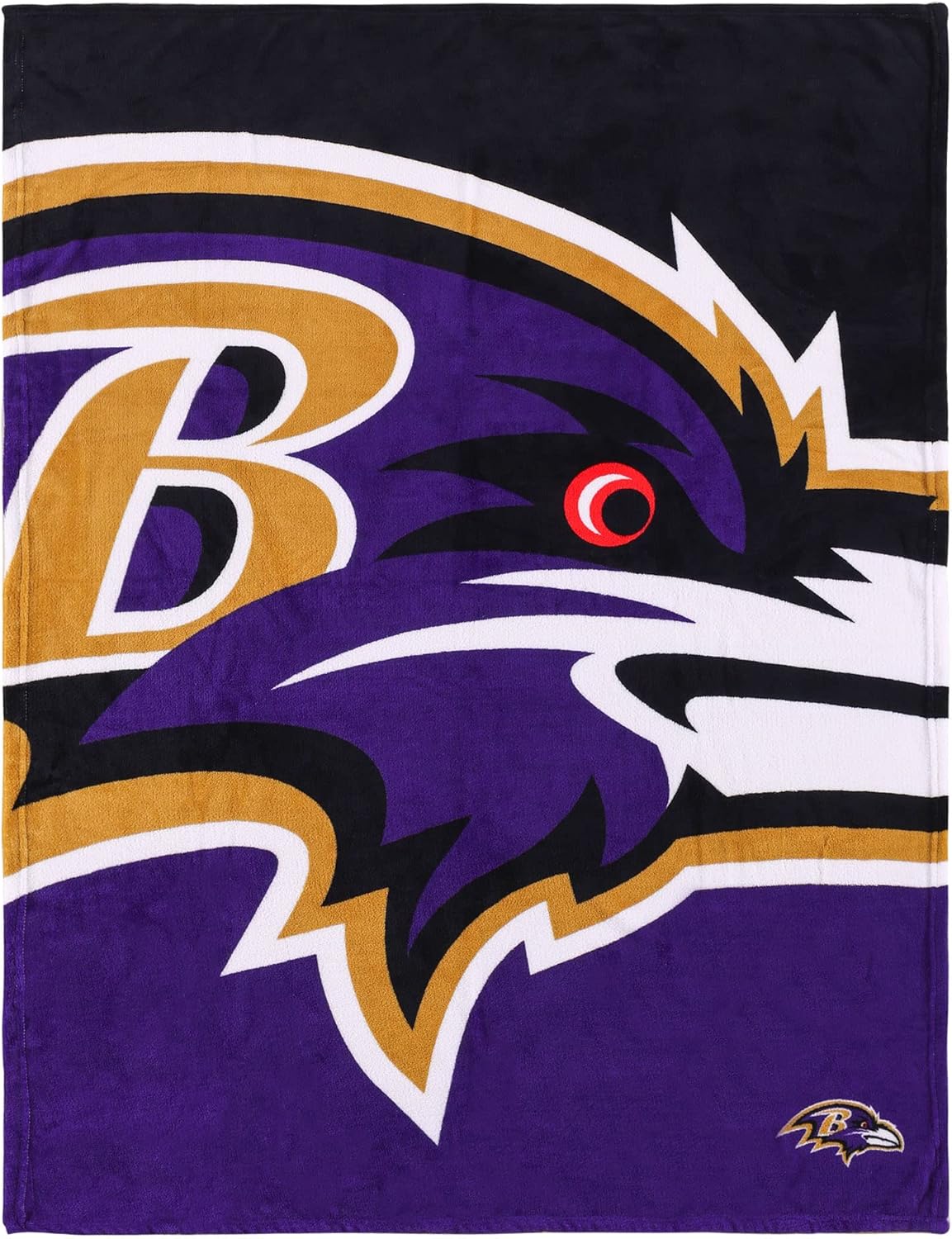 FOCO NFL Team Logo Supreme Slumber Plush Throw Blanket Review