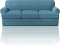 PrinceDeco T Cushion Sofa Slipcover 4 Pieces - Stretch Fit for 70ft