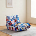 Bean Bag Chair Large Fireside Chair for Adults - Graffiti Color