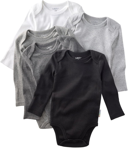 Blake 5-Pack Long Sleeve Bodysuits for Baby Boys & Girls