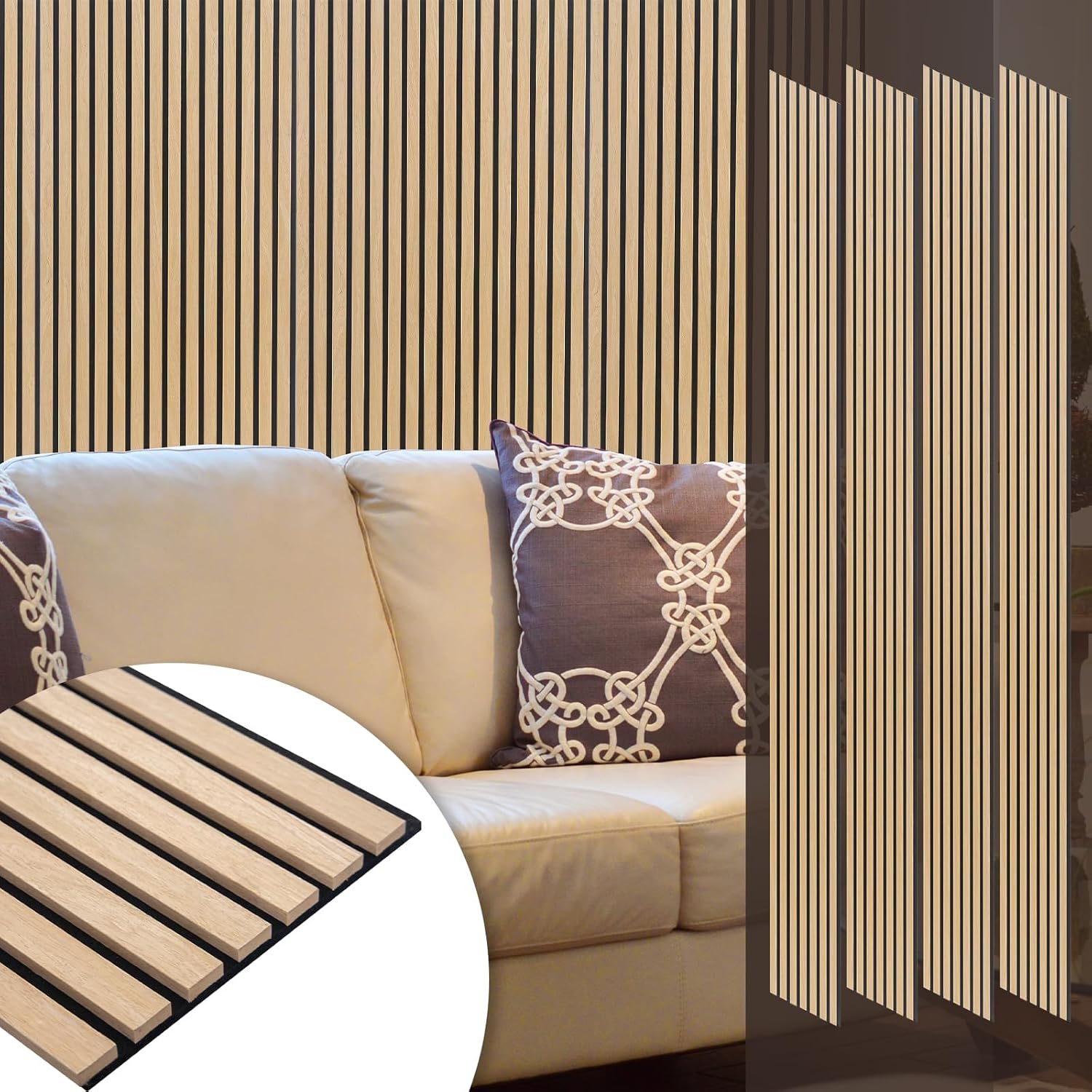 Yuzzy Wood Panels for Wall and Ceiling - Modern Acoustic Panels