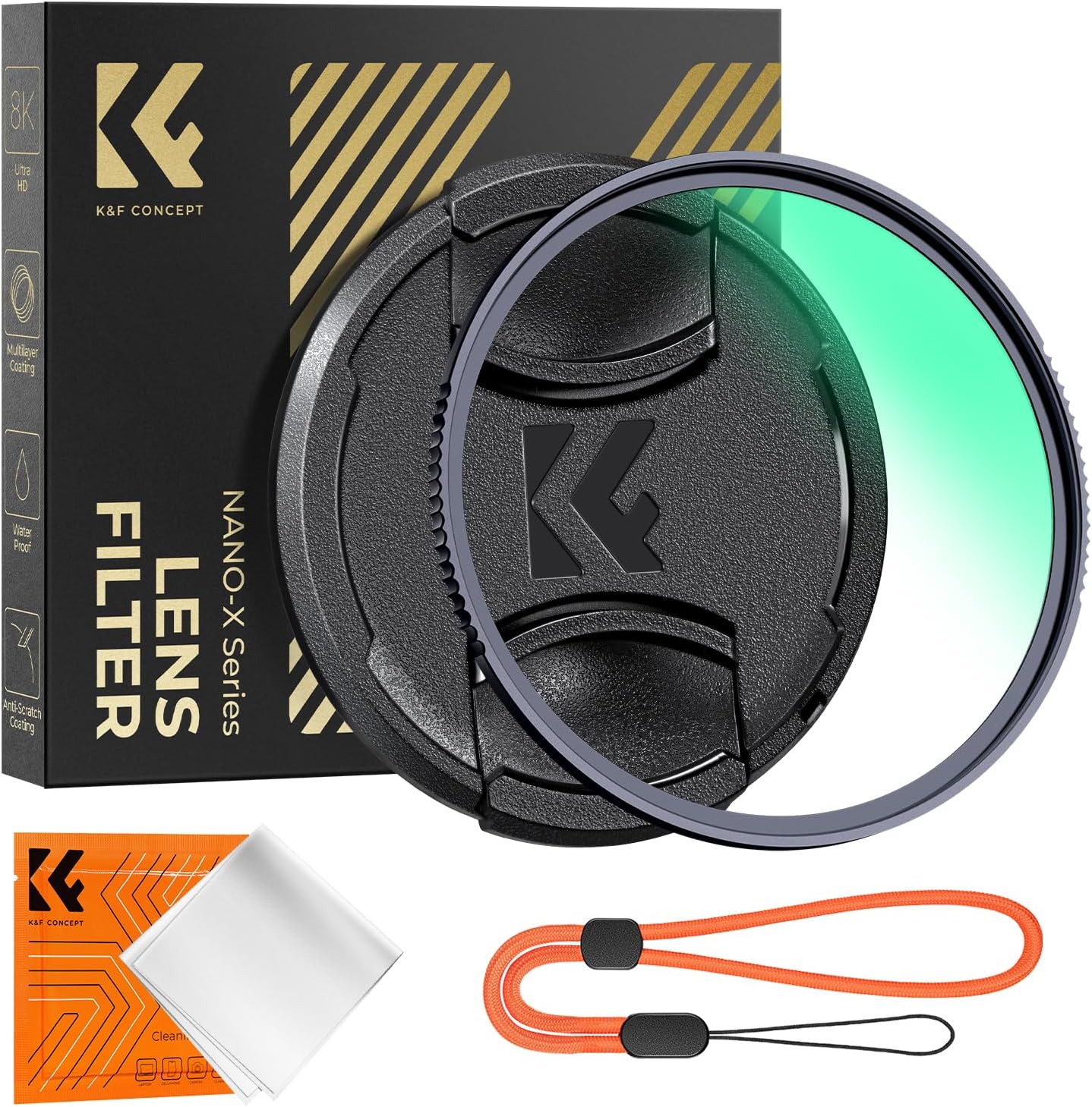 K&F Concept 62mm MC UV Lens Filter for Ultimate Protection