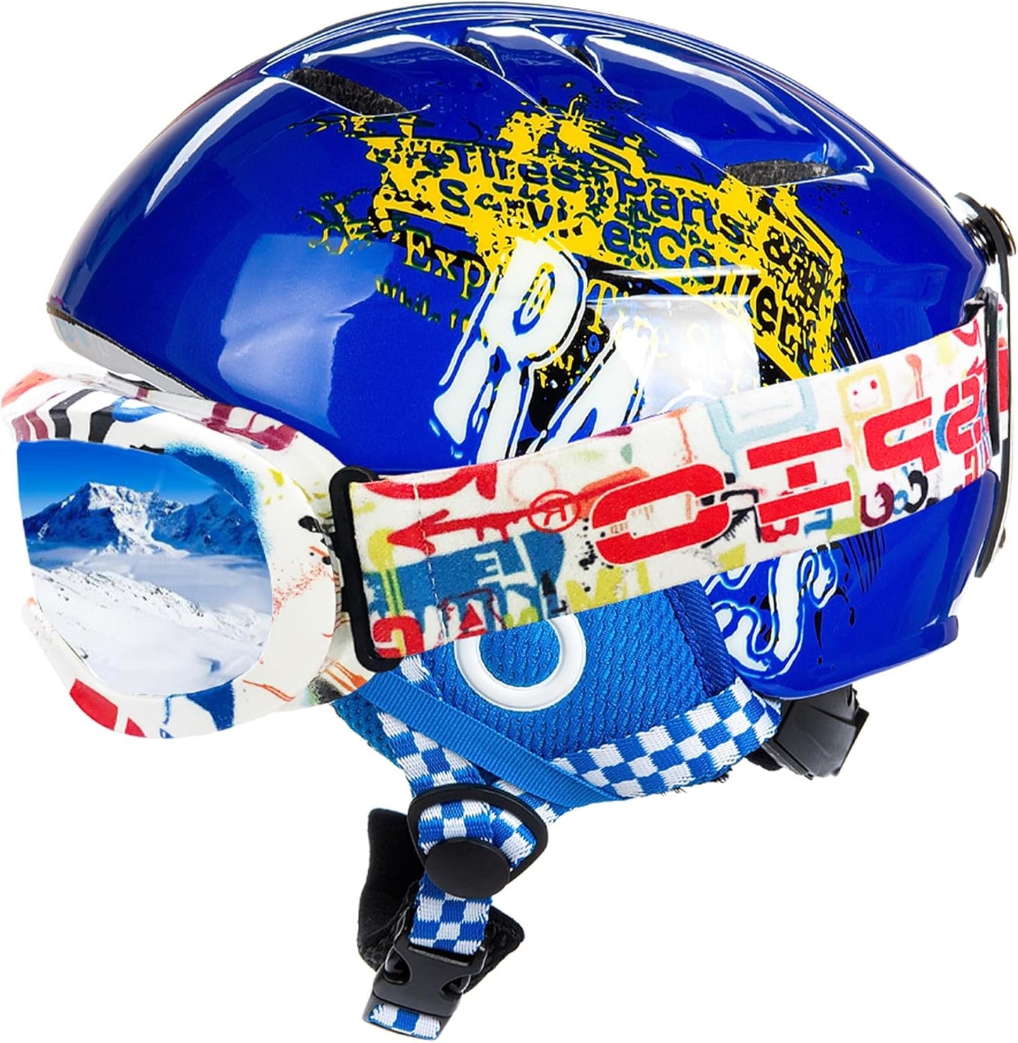 Natuway Kids Ski Helmet Set - ASTM Certified