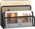SUPEASY Mail Organizer for Desk 3-Slot Mail Holder - Space Saving