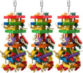 Large Parrot Toy Set for Macaws and African Grey Birds