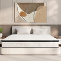 Queen Mattress 10 Inch Hybrid Mattress in a Box - Medium Firm Comfort