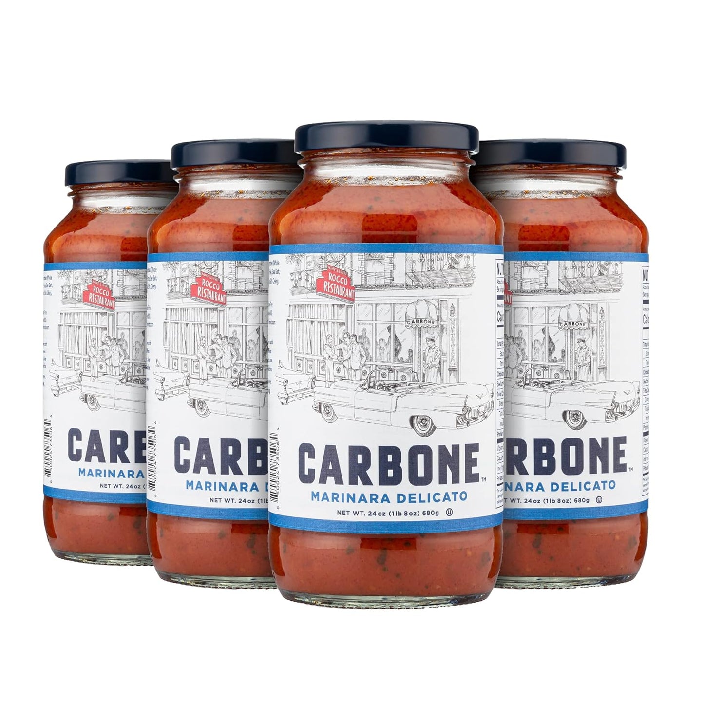 Carbone Marinara Delicato Pasta Sauce - Authentic Italian Flavor