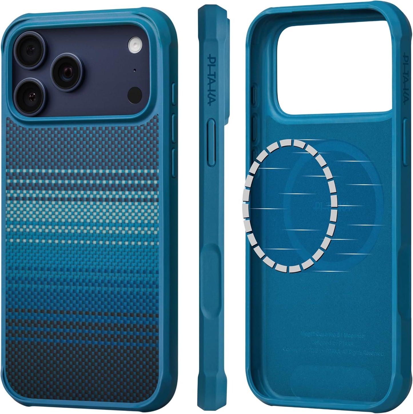 Pitaka iPhone 17 Pro Case - Military Grade Protection & Style