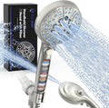 High Pressure Handheld Shower Head with Filter Brushed Nickel - Pause