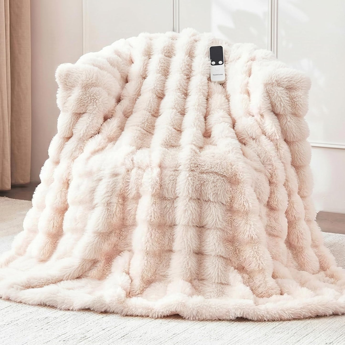 Heated Blanket Twin 62ft'x 84ft' for Ultimate Comfort and Warmth
