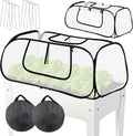 Plant Cover Freeze Protection Pop Up Mini Greenhouse - Foldable