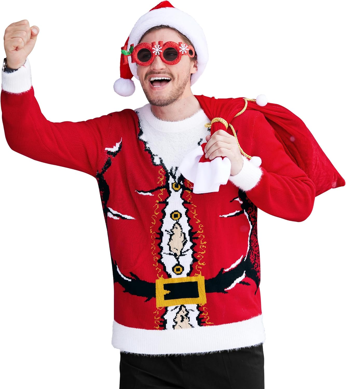 Arvilhill Men's Christmas Sweaters for Holiday Fun and Style