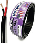 14 AWG 2-Conductor Premium Copper Wire - Flexible, Heavy-Duty
