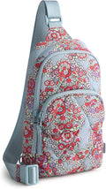 Vera Bradley Featherweight Lorman Sling Backpack - Lightweight Travel