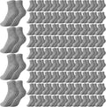 Liitrsh Pilates Grip Socks 60 Pairs - Bulk Non Slip Yoga Socks