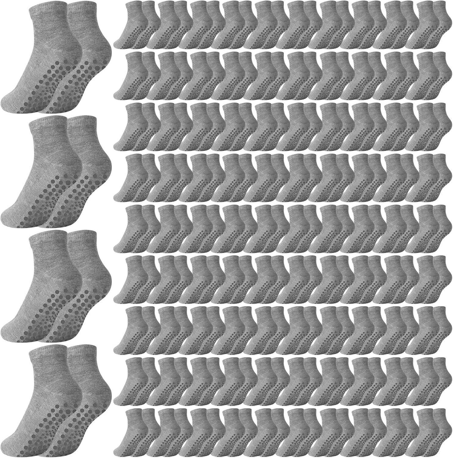 Liitrsh Non Slip Yoga Grip Socks for Pilates and Fitness Use