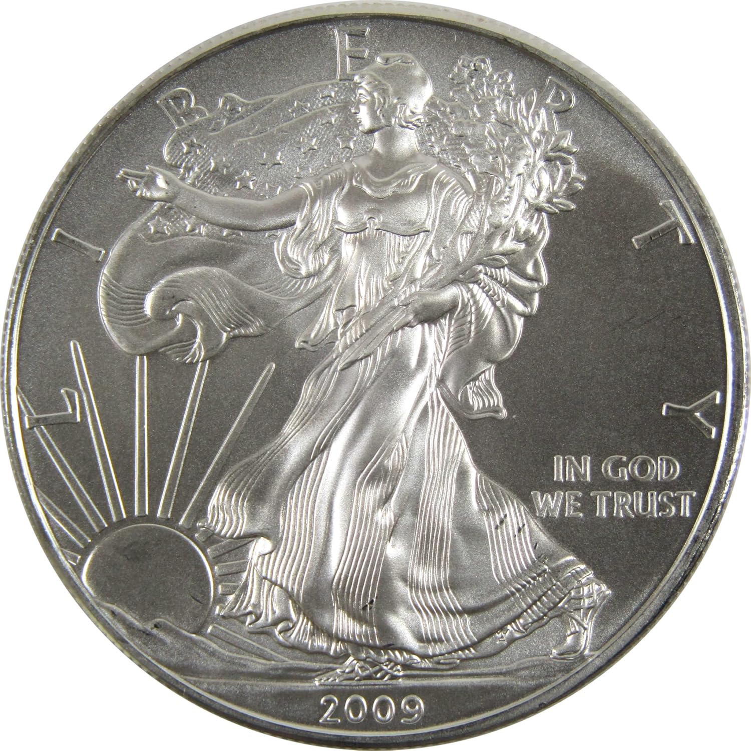 2009 American Silver Eagle BU Brilliant Uncirculated Coin Review