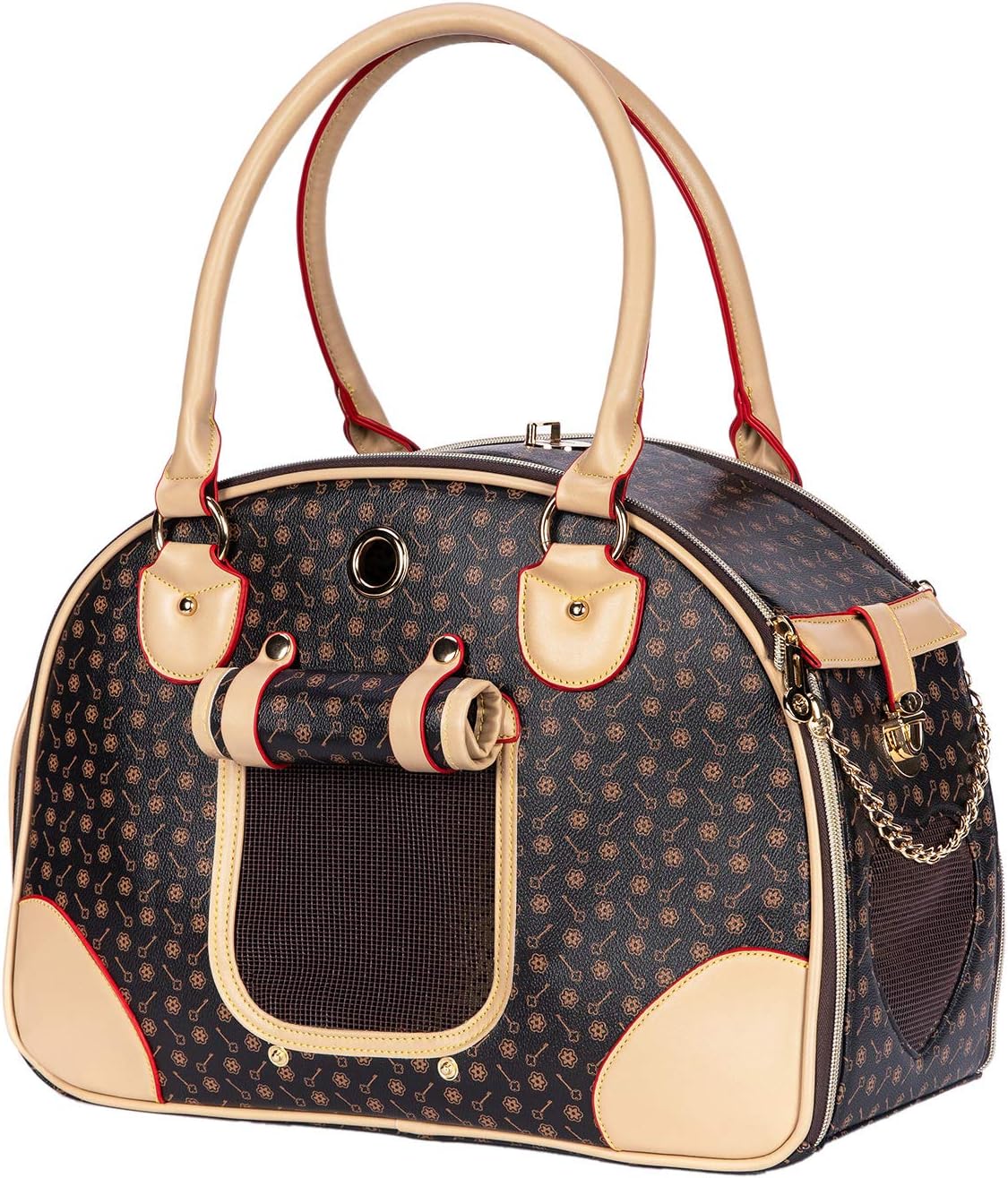 Luxury Pet Carrier for Small Dogs and Cats - Stylish and Durable