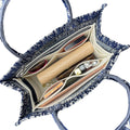 Divitize Premium Bag Organizer for Mini Book Tote - Geyser Blue