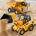 Ruko 1560 Construction Toy Set Remote Control Dump Truck and Front