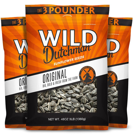 Wild Dutchman Roasted Sunflower Seeds for Ultimate Freshness