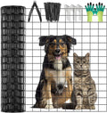 Black Welded Wire Fence 36 in x 59 ft - Durable Garden & Pet Barrier