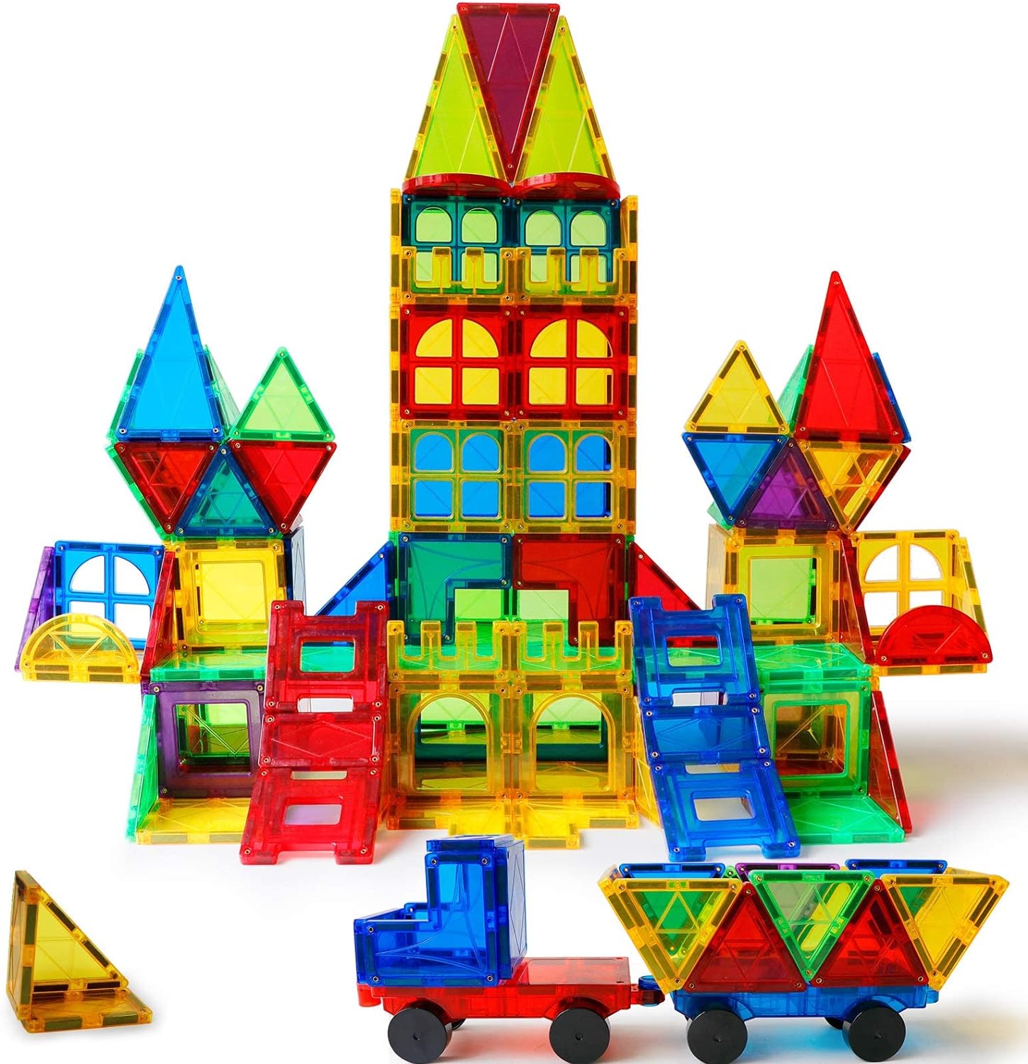 MAGBLOCK Magnetic Tiles Kids Toys - 120PCS Educational Set