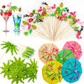 Tropical Cocktail Picks 160 Pack - Luau Party Decor