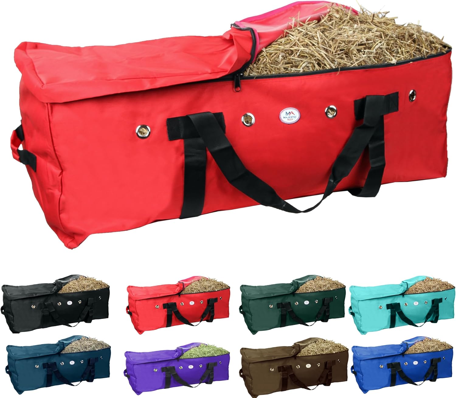 Heavy-Duty Hay Bale Storage Bag for Easy Transport and Durability