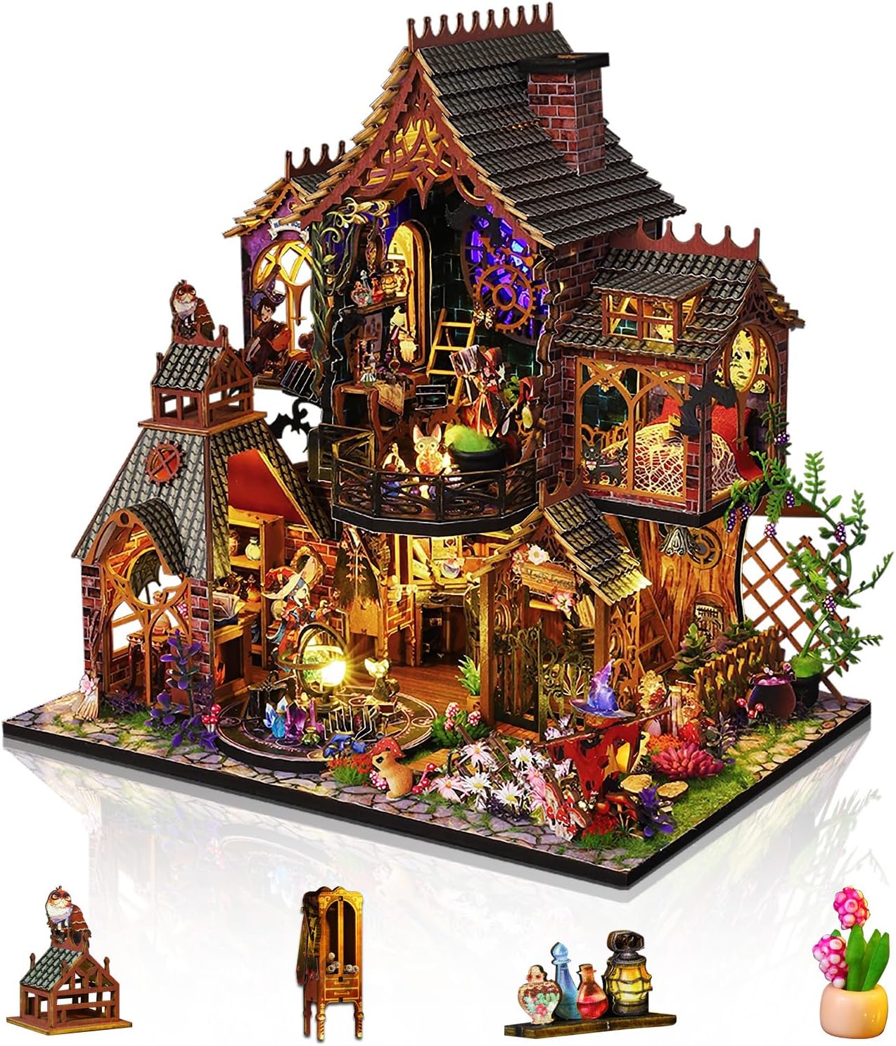 Miniature House Kit for Adults - DIY Tiny House Building Fun