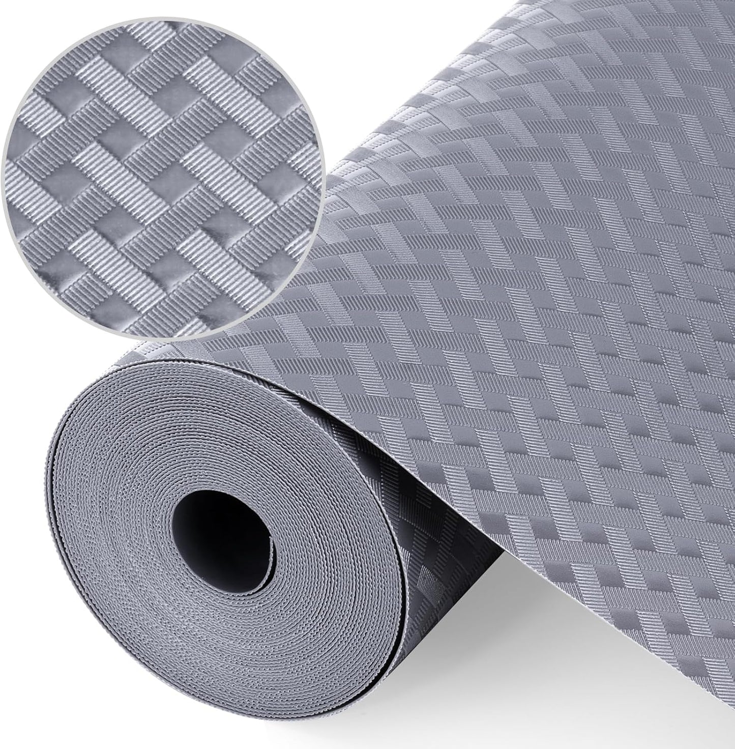 Non-Adhesive Drawer Liner for Kitchen Cabinets and Shelves