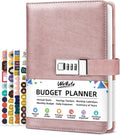 WEMATE Budget Planner 2025 with Lock - Monthly Financial Organizer