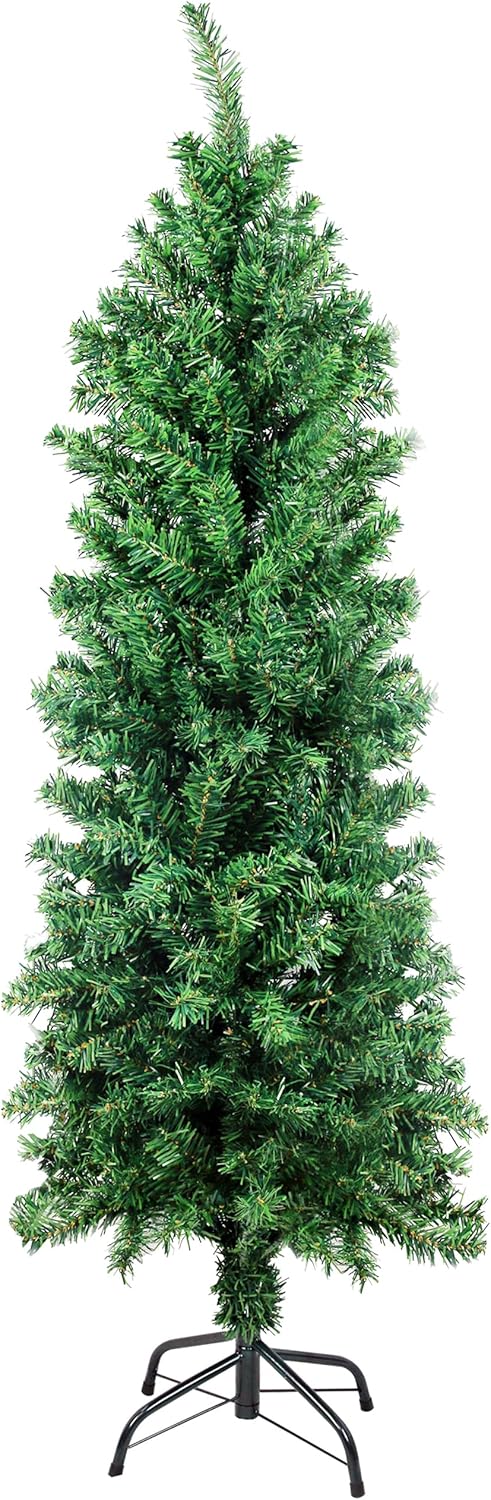 Premium 4FT Green Artificial Christmas Tree for Holiday Decor
