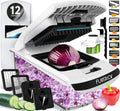Fullstar Mandoline Slicer for Kitchen - 12-in-1 Vegetable Chopper