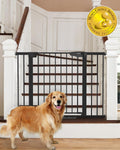 Cumbor 29.7-46in Baby Gate for Stairs - Auto Close Safety Gate