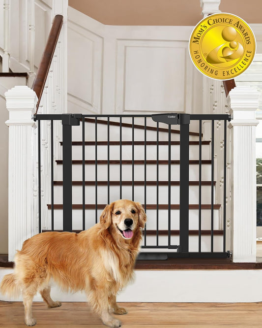 Moms' Choice Award-Winning Baby Gate for Stairs - Secure & Stylish