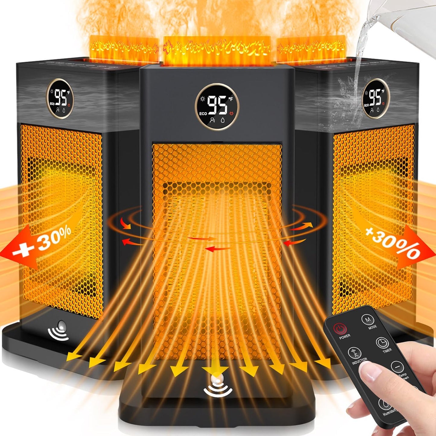 3-in-1 Space Heater: Warmth & Comfort Anywhere