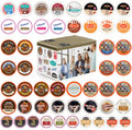 Perfect Samplers Flavored Coffee Variety Pack - 50 Count Pods