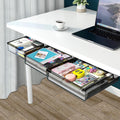 Under Desk Drawer Slide Out 3 Pack - Hidden Adhesive Organizers