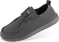 ASITVO Men's Wide Loafers & Slip-ons - Wide Round Toe Comfort