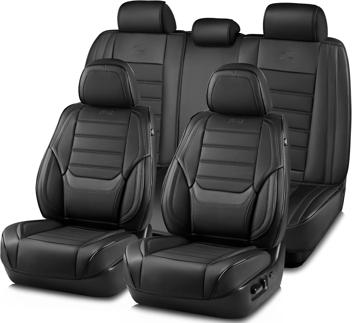Skechers MAX Cushioning Memory Foam Car Seat Covers for Comfort