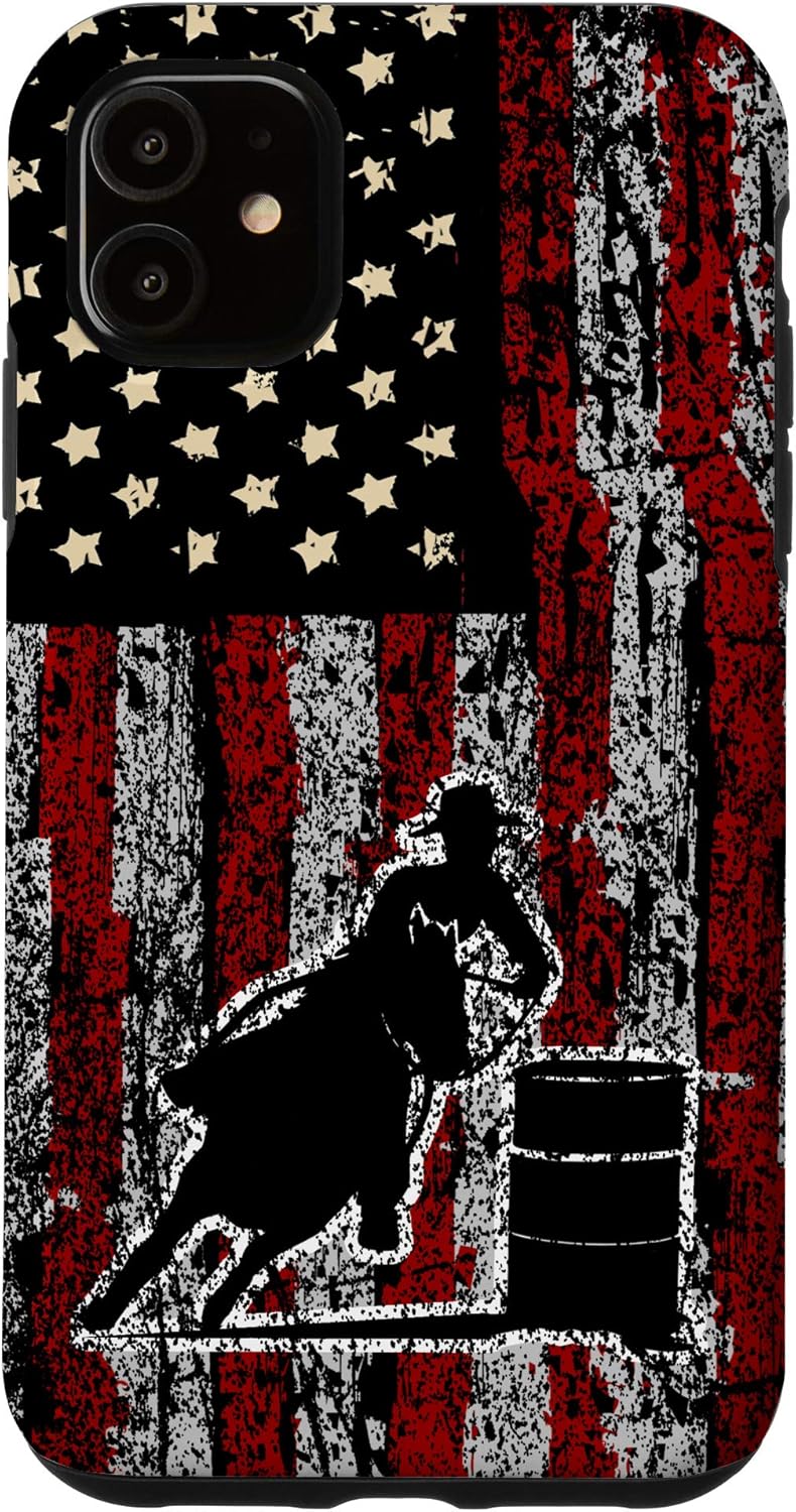 Vintage American Flag iPhone 11 Case