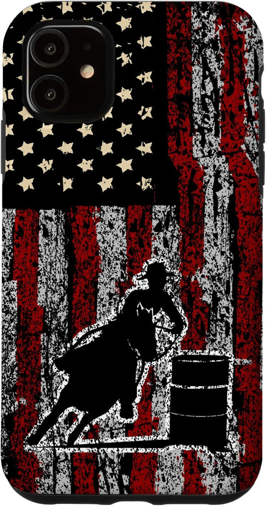 Vintage American Flag iPhone 11 Case