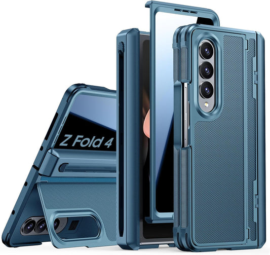 Galaxy Z Fold 4 Case with S Pen Holder & Privacy Screen Protector