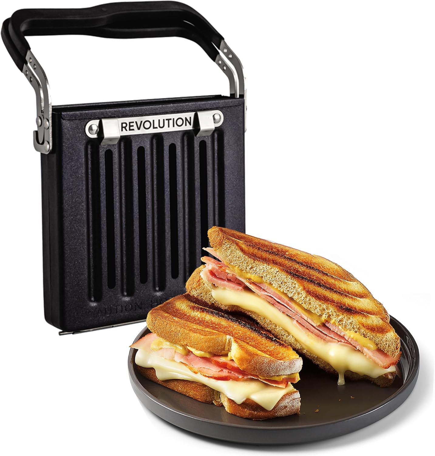 Revolution Toastie Press for Perfect Grilled Cheese and Quesadillas