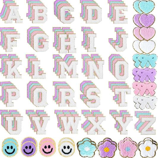 GAMYPET Chenille Letter Patches for Creative DIY Projects